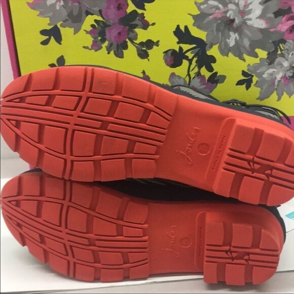 NWB JOULES MOLLY PRINTED MID HEIGHT RAIN BOOTS#20 - Picture 11 of 11